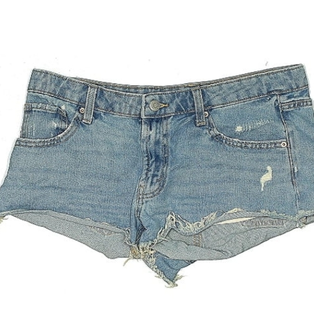Distressed Size 8 Denim Shorts